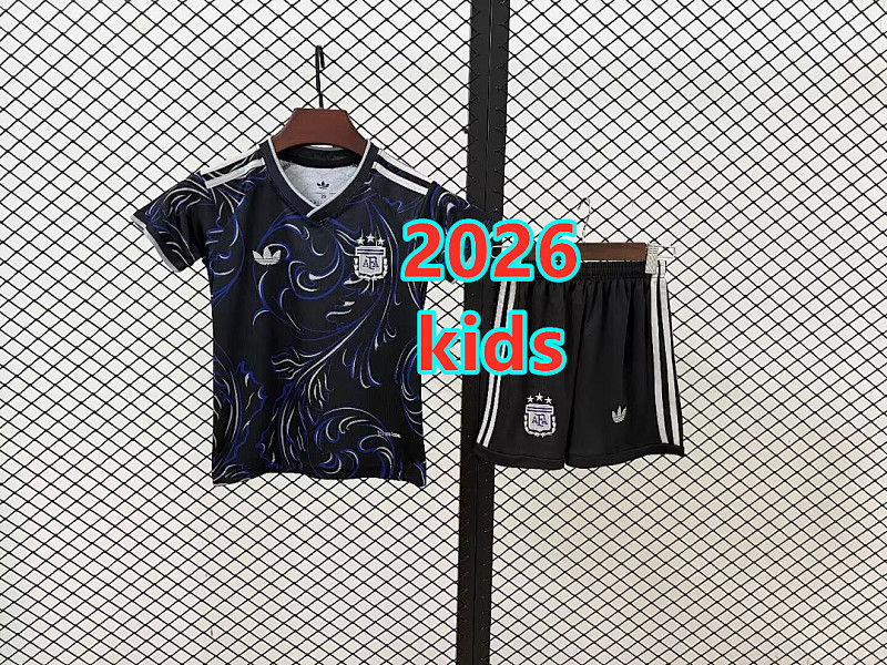 2026 Argentina Away Kids 16 Teams Kit 16#-28# 16 · 2