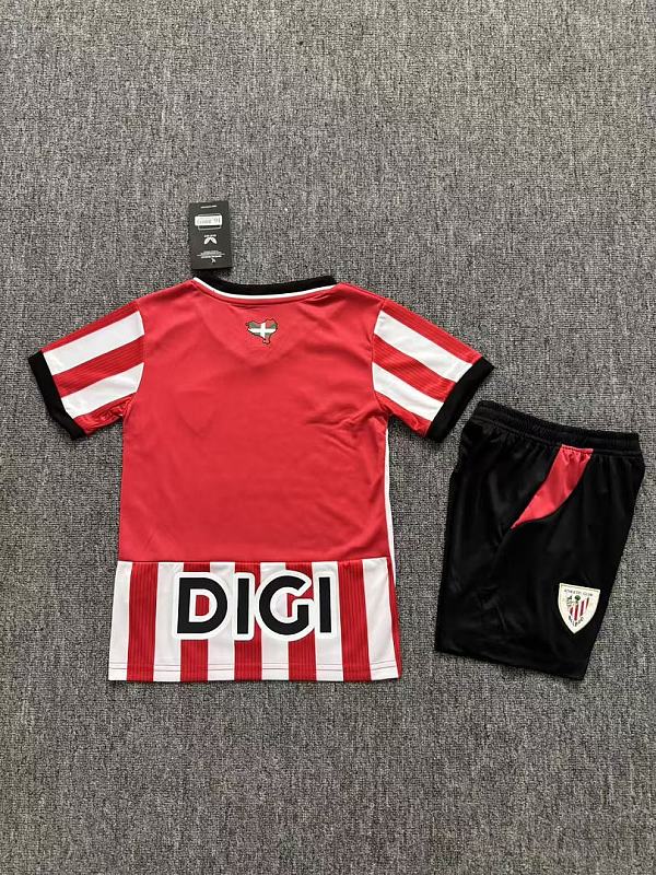 Athletic Bilbao Home Kids Jersey+shorts Kit 16#-28# · 4