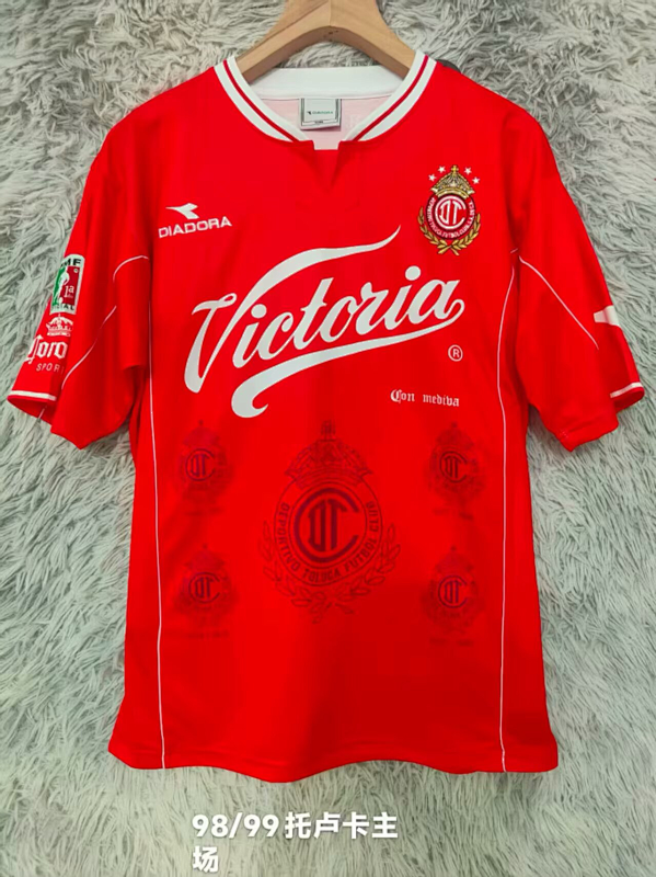 Toluca Home Retro Fans Version Jersey · 3