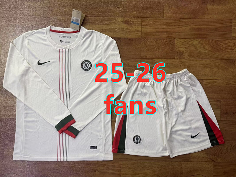 Chelsea Away Fans Long Jersey+shorts Kit 5