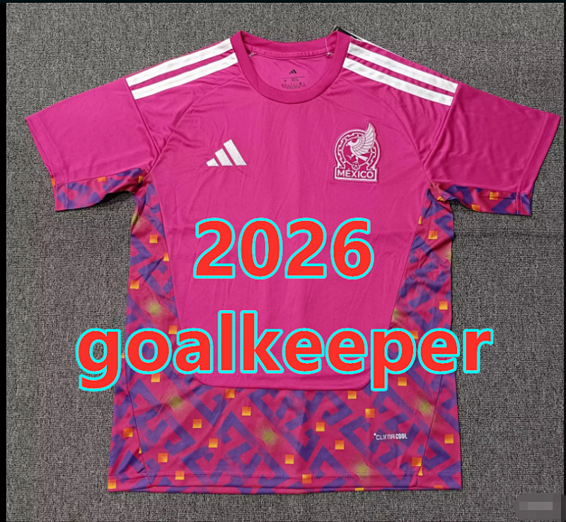 2026 Mexico Goalkeeper Fans Version Jersey · 5