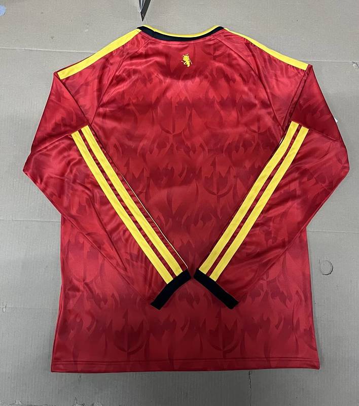 2026 Belgium Home Fans 32 Teams Long Jersey 32 · 5