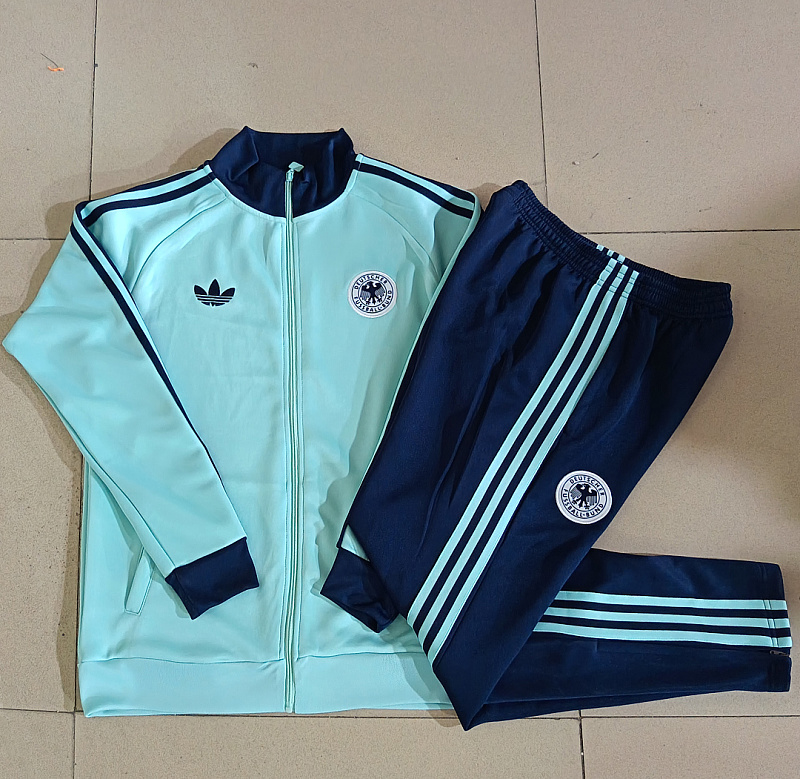 2026 Germany Kids Long Zipper Jacket 10#-18# · 5