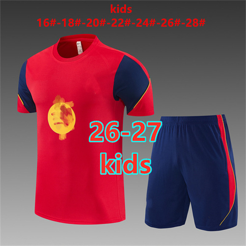 Barcelona Kids Short Sleeve Tracksuit 16#-28# 4