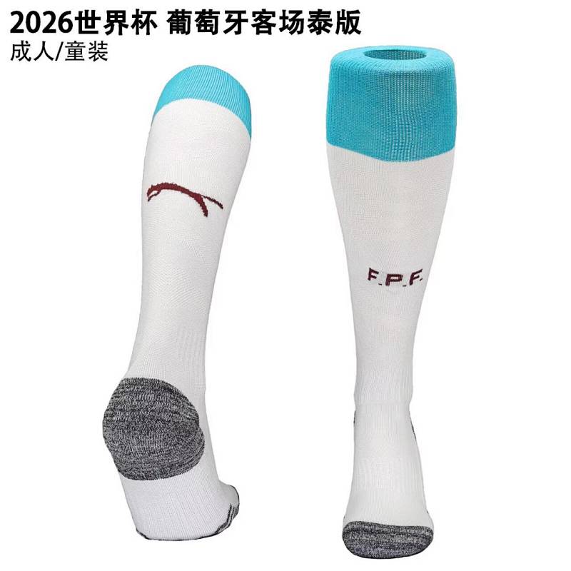 2026 Portugal Away Adult/kids Socks /