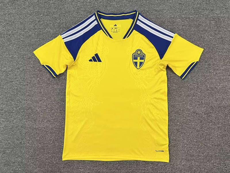 2026 Sweden Home Fans 32 Teams Jersey 32 · 3