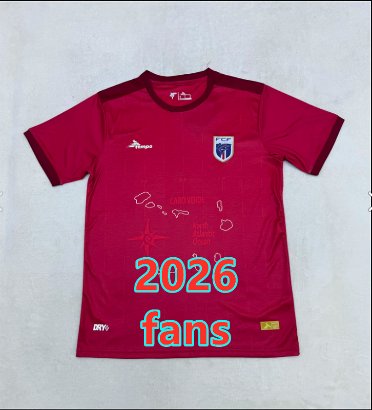 2026 Cape Verde Third Fans 32 Teams Jersey 32 3