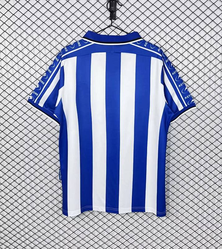 1998-99 Alaves Home Retro Fans Version Jersey · 2
