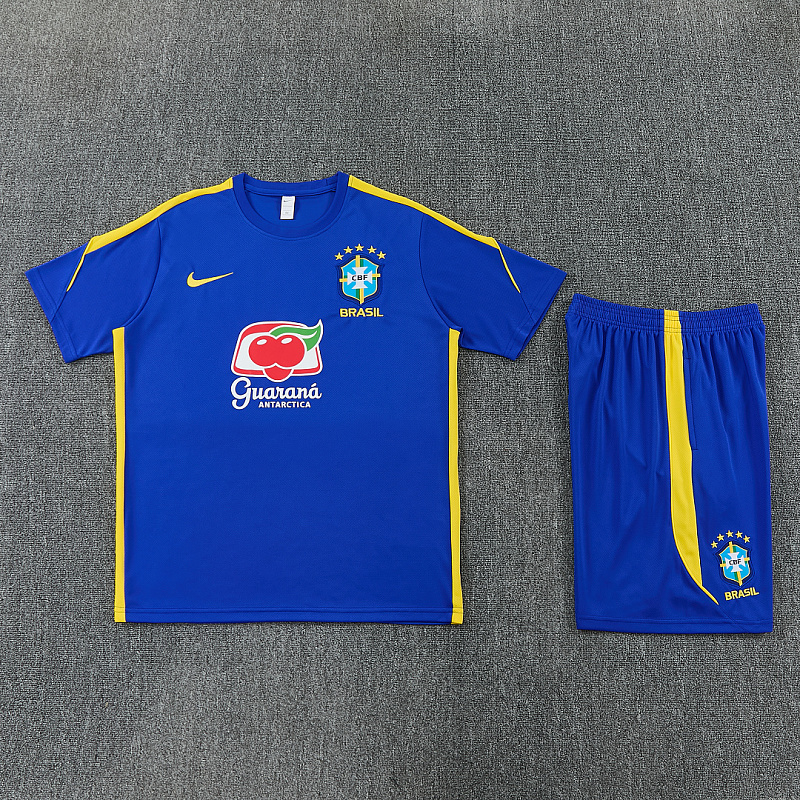 2026 Brazil Kids Short Sleeve Tracksuit 10#-18# · 4