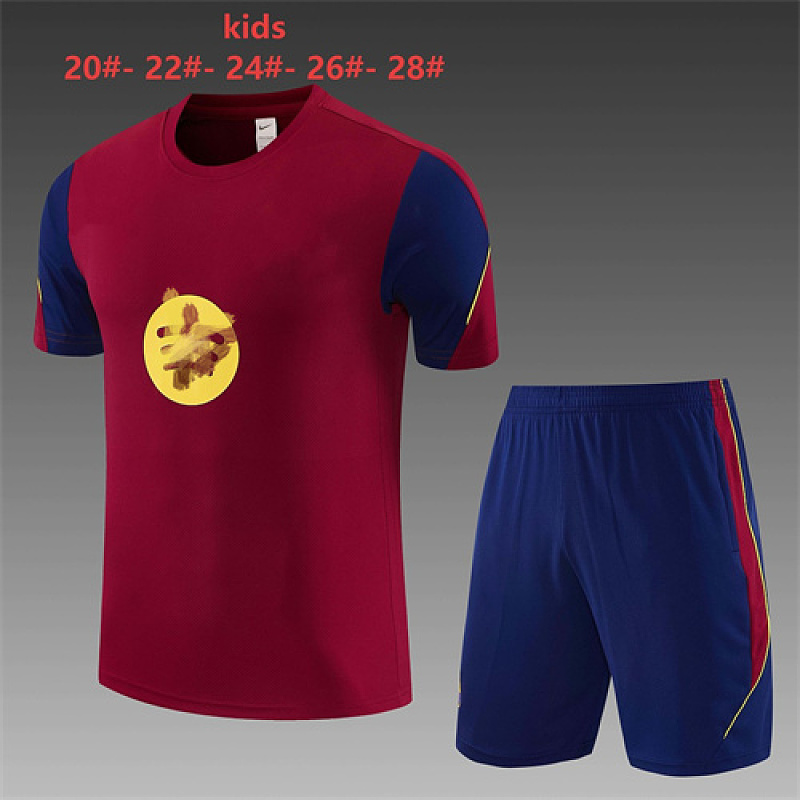 Barcelona Kids Short Sleeve Tracksuit 20#-28# 6