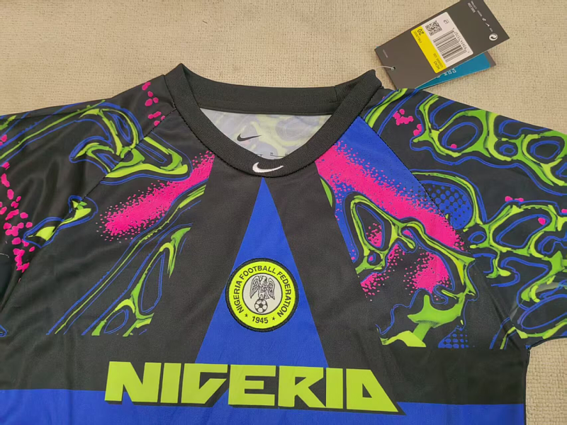 2026 Nigeria Goalkeeper Kids Jersey+shorts Kit 16#-28# · 4