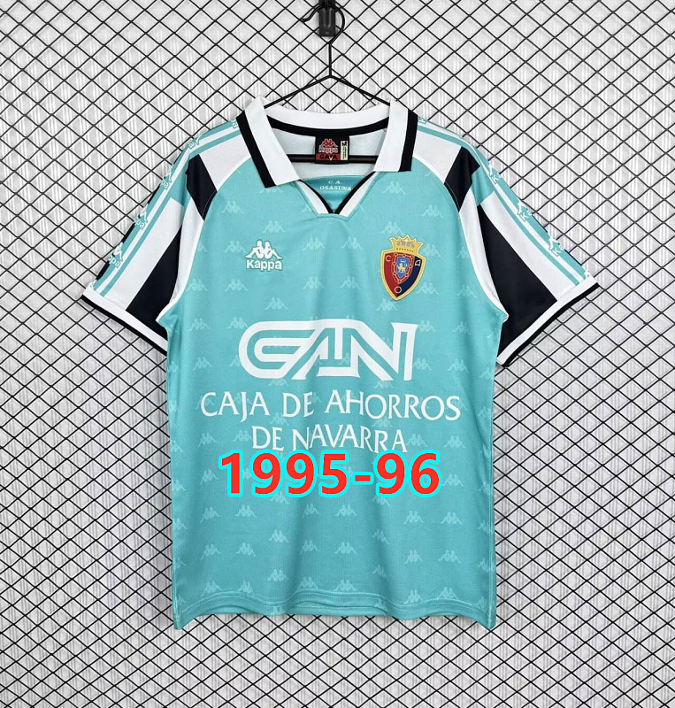 1995-96 Osasuna Away Retro Fans Version Jersey