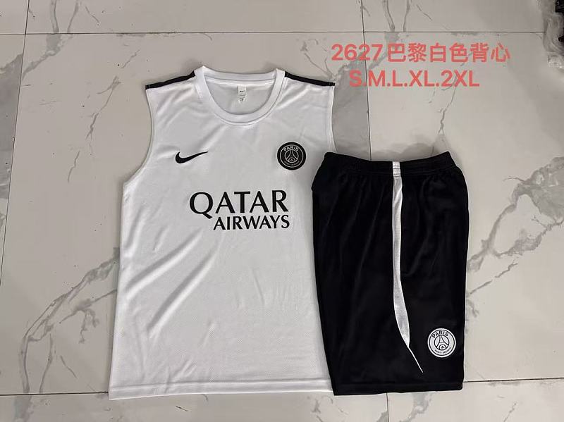 Paris Psg Short Sleeve Vest Tracksuit · 4