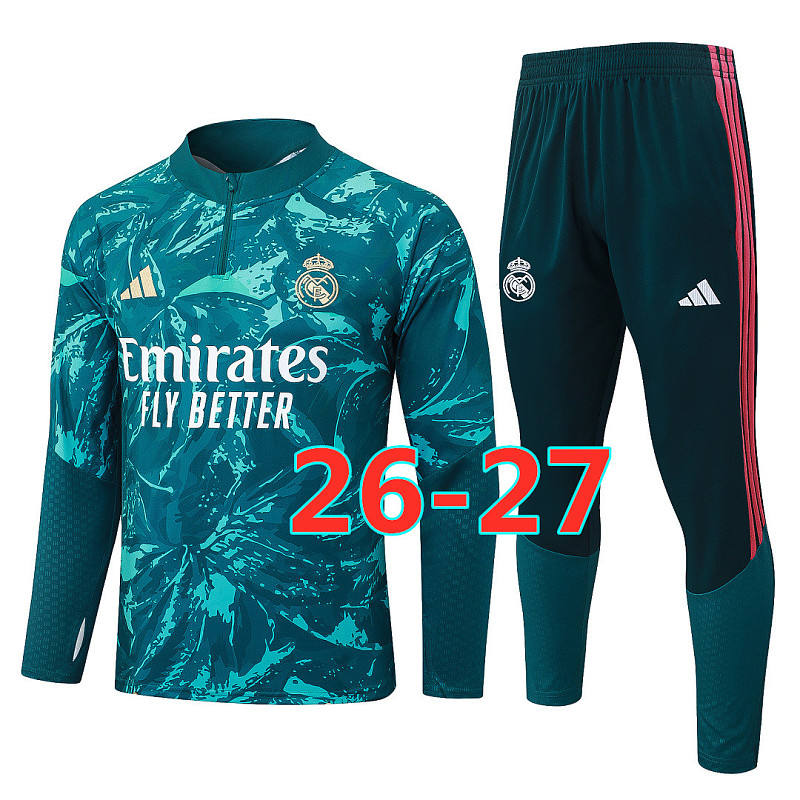 Real Madrid Long Sleeve Tracksuit