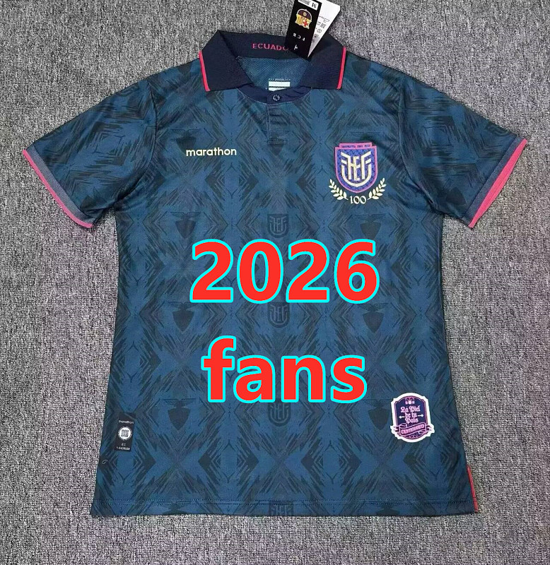 2026 Ecuador Away Fans 32 Teams Jersey 32 · 2