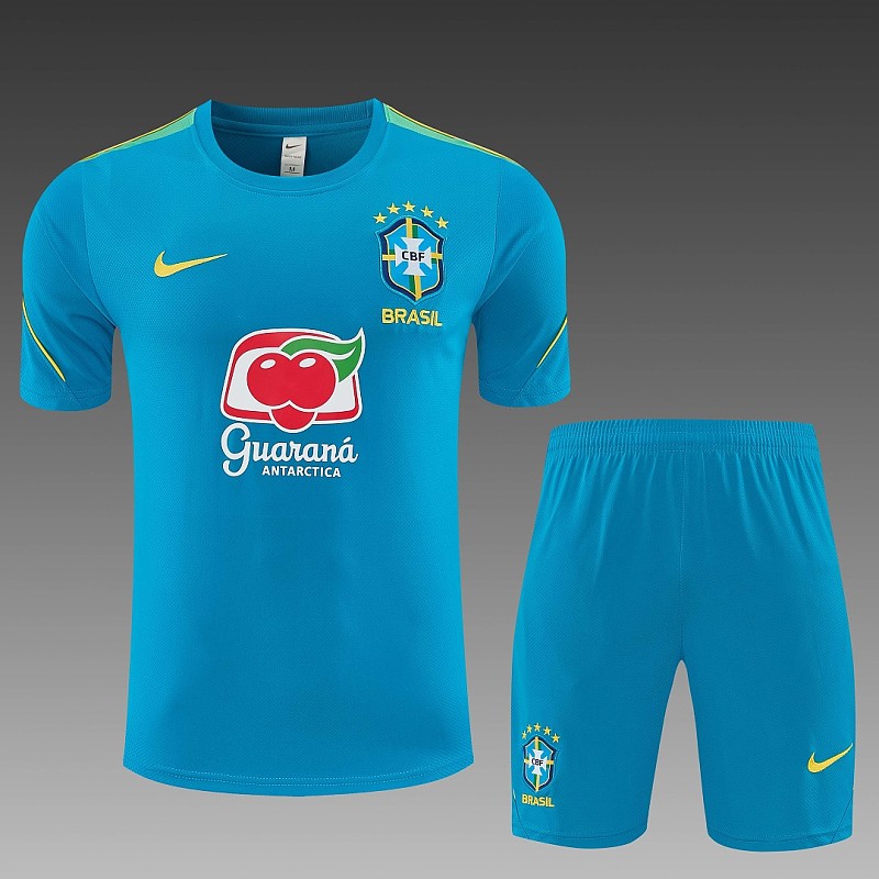 2026 Brazil Kids Short Sleeve Tracksuit 20#-28# · 6