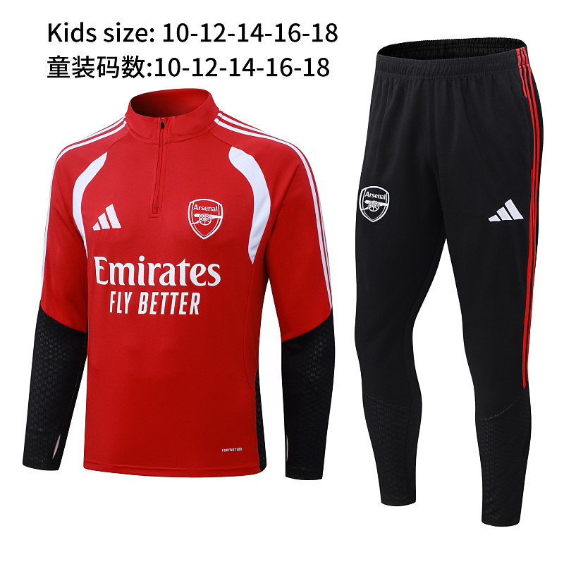 Arsenal Kids Long Sleeve Tracksuit #10-#18 · 3