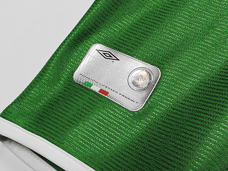 2002 Ireland Home Retro Long Sleeve Jersey 9