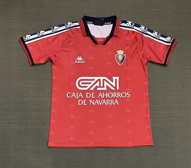 Osasuna Home Retro Jersey · 2