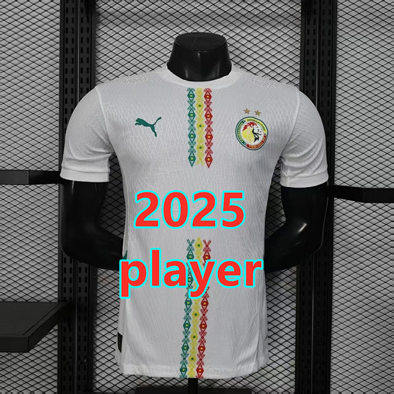 2025 Senegal Home Player Version Jersey · 2