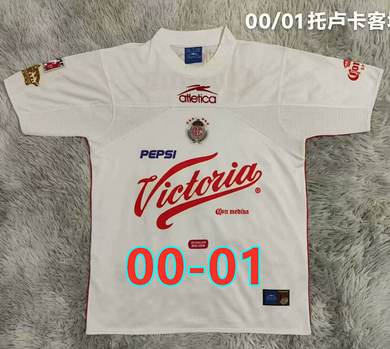 Toluca Away Retro Fans Version Jersey