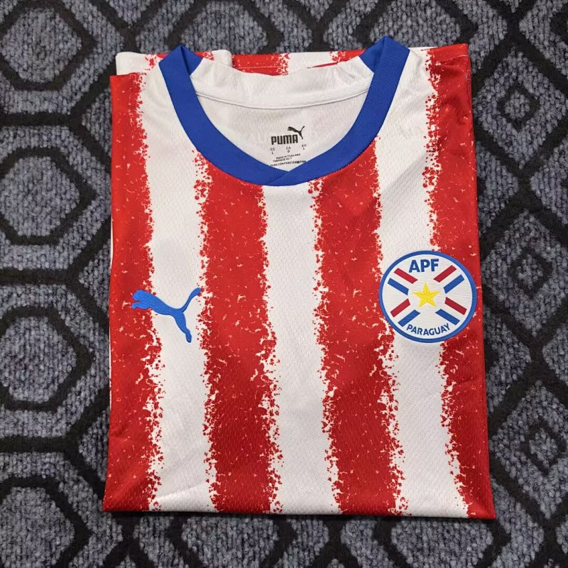 2026 Paraguay Home Fans Version Jersey · 4