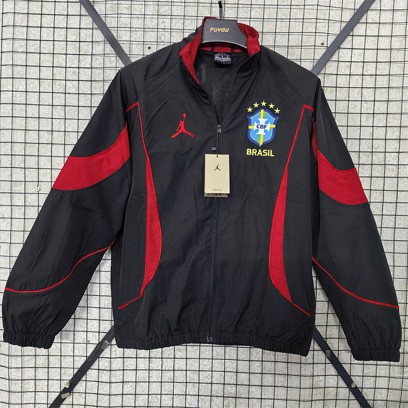2026 Brazil Embroidery Windbreaker 9