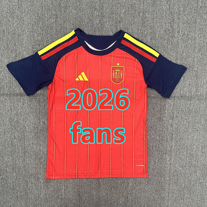2026 Spain Home Fans 4 Teams Jersey 4 · 6