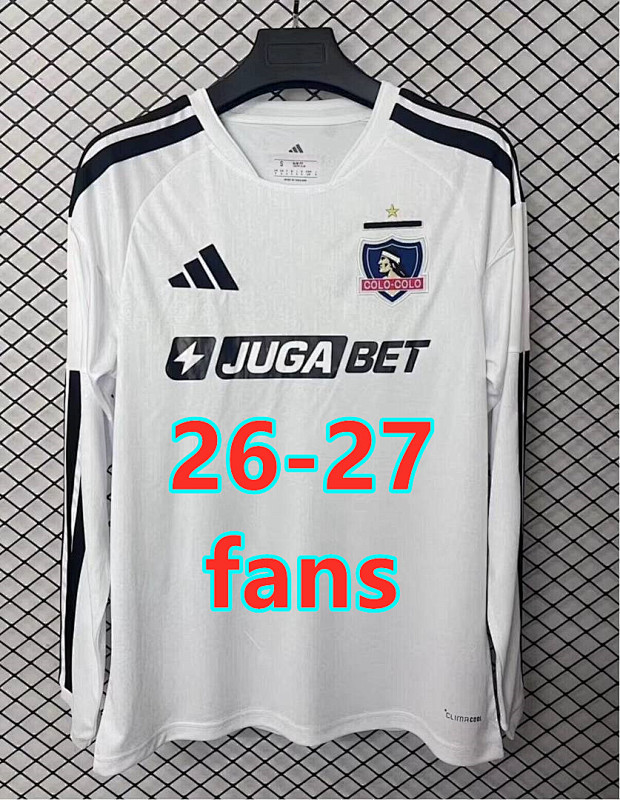 Colo-Colo Home Fans Long Sleeve Jersey
