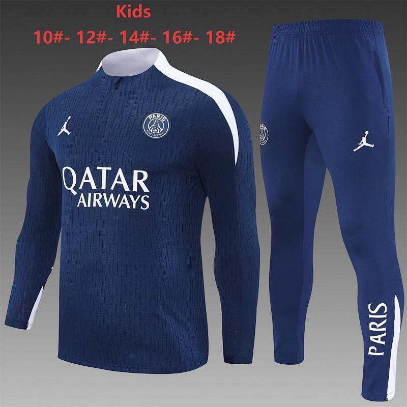 Paris Psg Kids Player Long Tracksuit 10#-18# 2