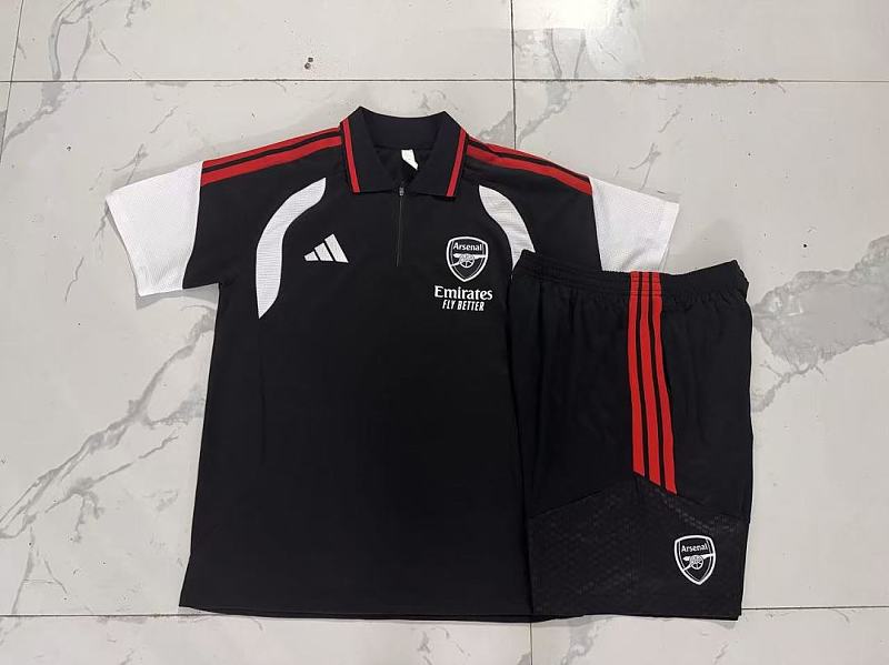 Arsenal Short Sleeve Polo Tracksuit Polo 3