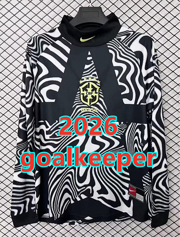2026 Brazil Goalkeeper Fans Version Long Jersey · 5