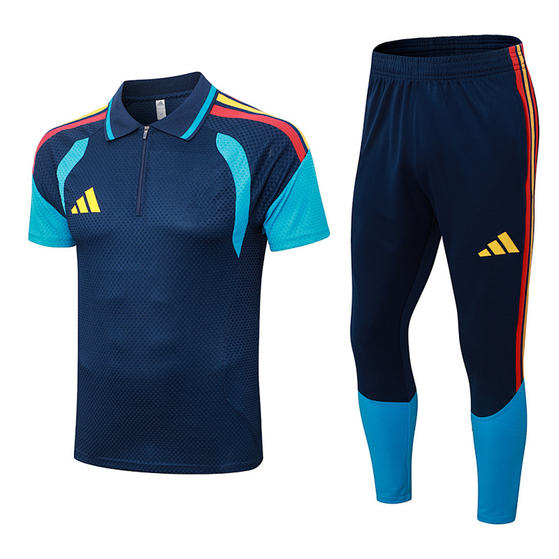 Adidas Short+pants Player Tracksuit Polo 6
