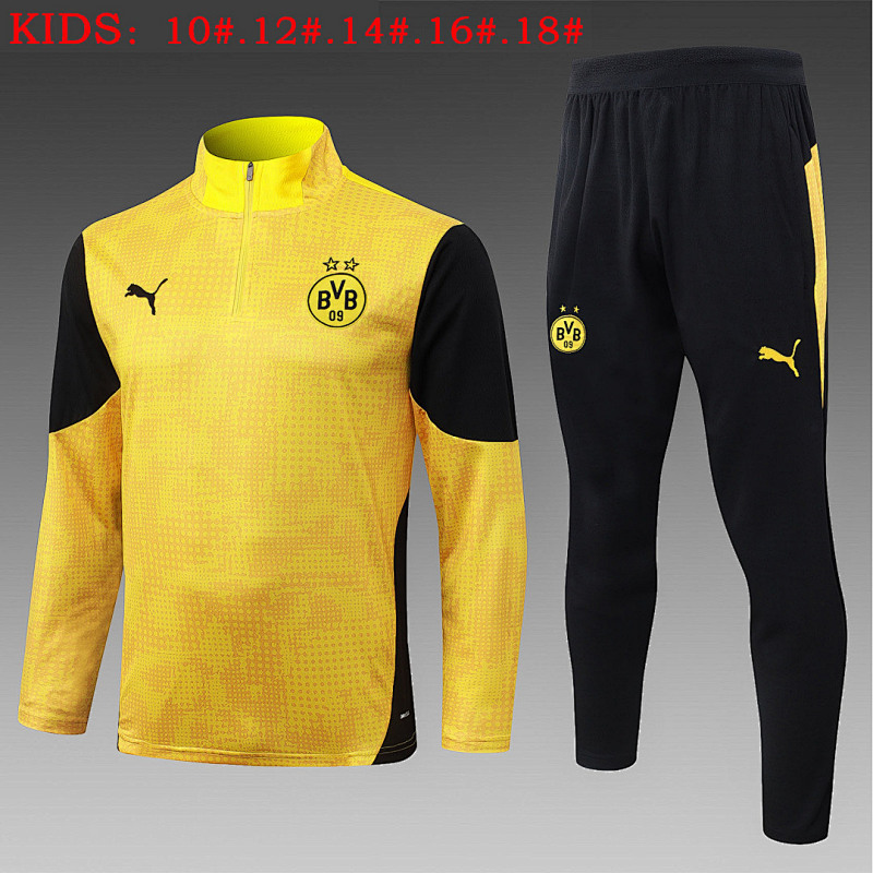 Dortmund Kids Long Sleeve Tracksuit #10-#18 · 4