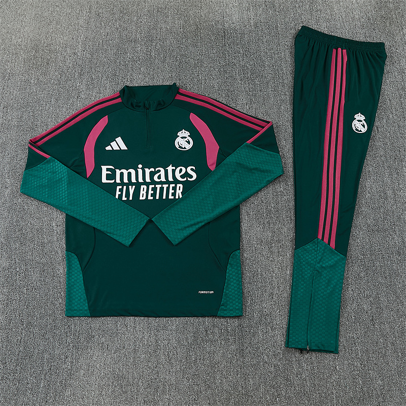 Real Madrid Long Sleeve Tracksuit 4