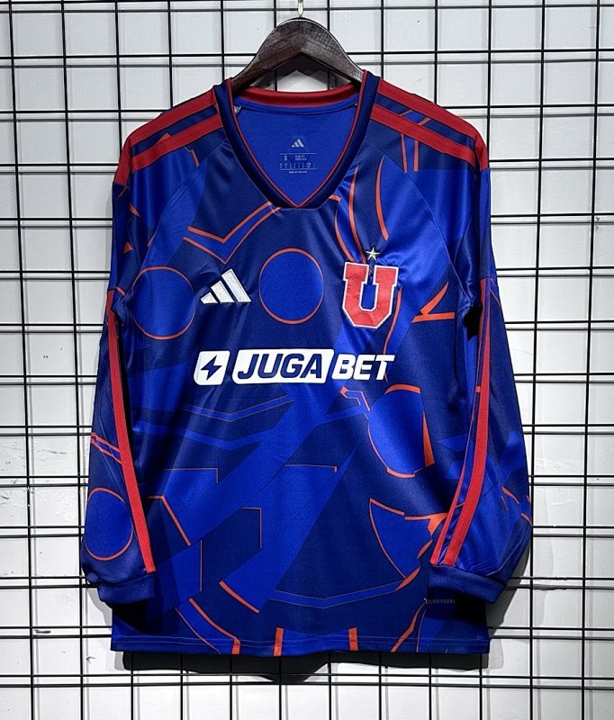 Universidad De Chile Home Fans Long Sleeve Jersey · 2