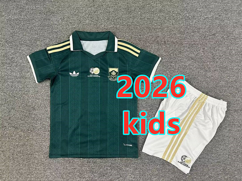 2026 South Africa Away Kids 32 Teams Kit 16#-28# 32 · 3