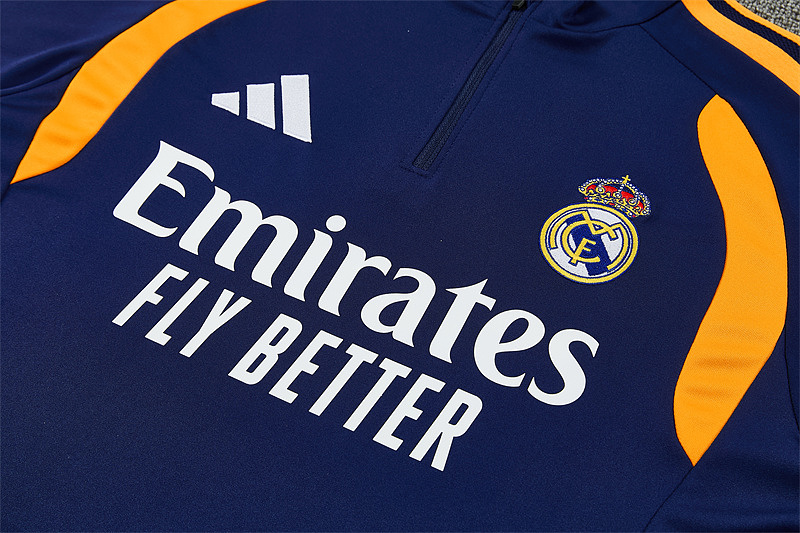 Real Madrid Long Sleeve Tracksuit 5