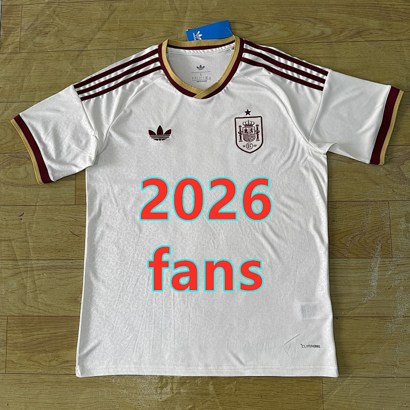 2026 Spain Away Fans Version Jersey · 2