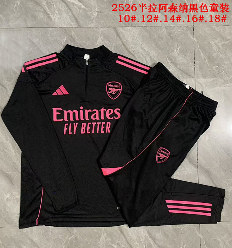 Arsenal Kids Long Sleeve Tracksuit #10-#18 · 3