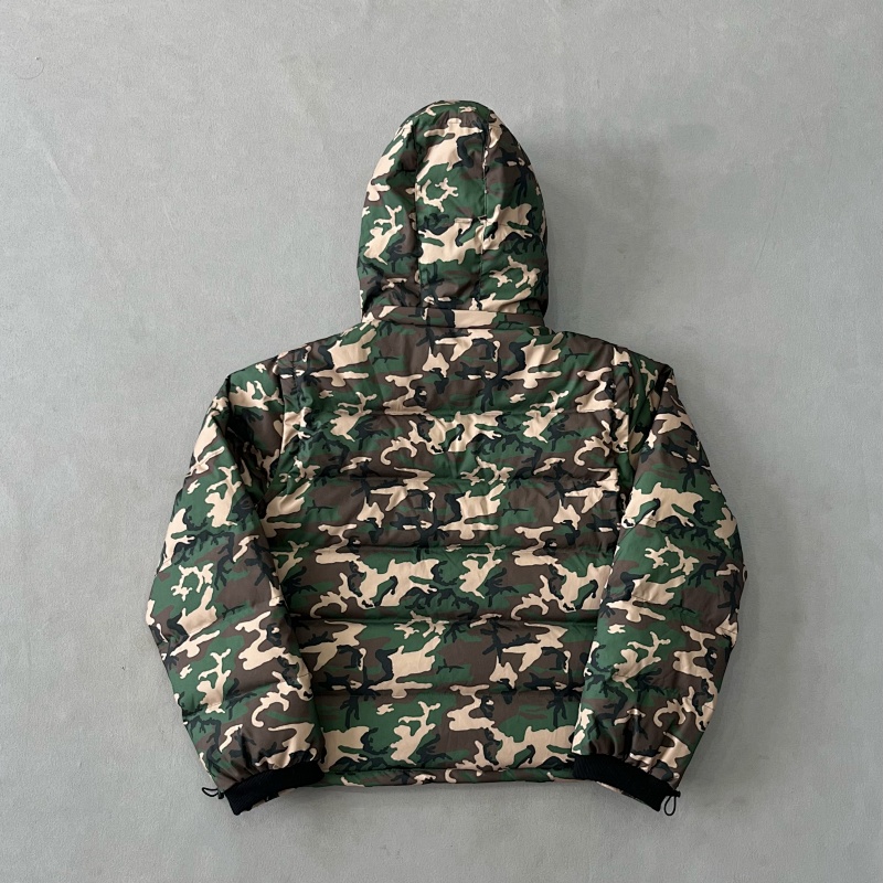 Corvidae Green Camo Puffer Jacket 9