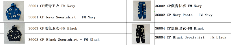 Denim Tears X Cpfm Cactus Tears Wreath Hoodie