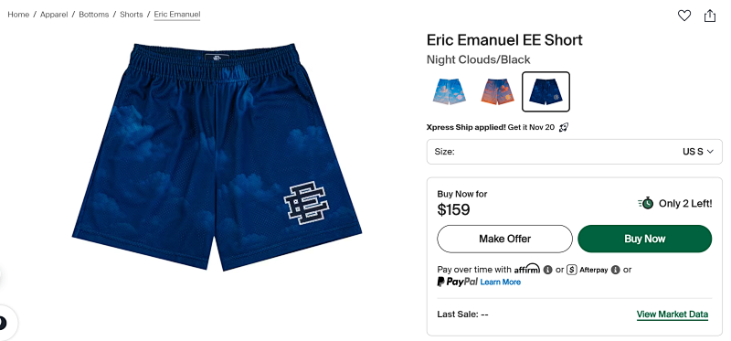 Eric Emanuel Ee Basic Short 2