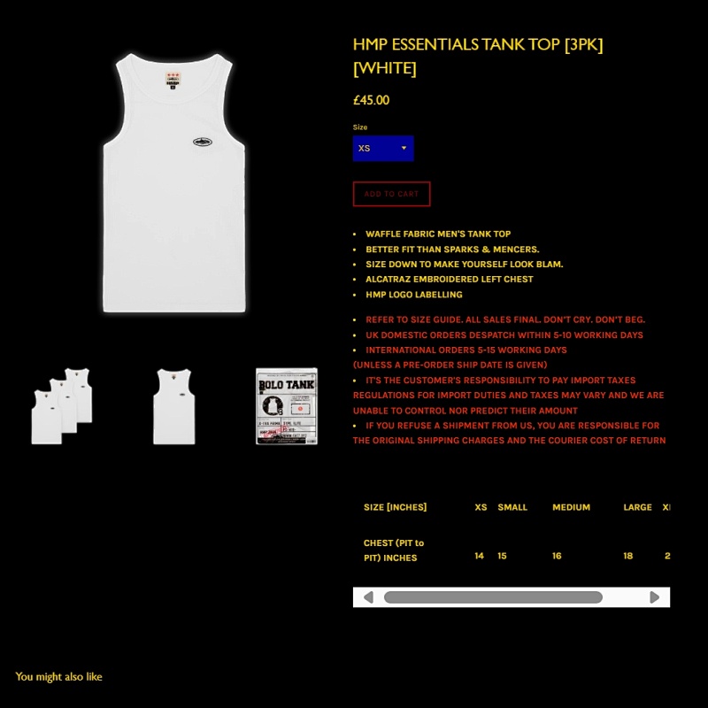 Corteiz Hmp Essentials Tank Top Tank 6