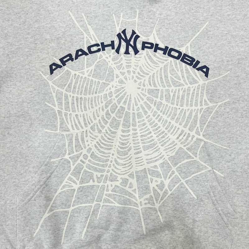 Arach Ny Phobia Hoodie Ash Grey1:1 6
