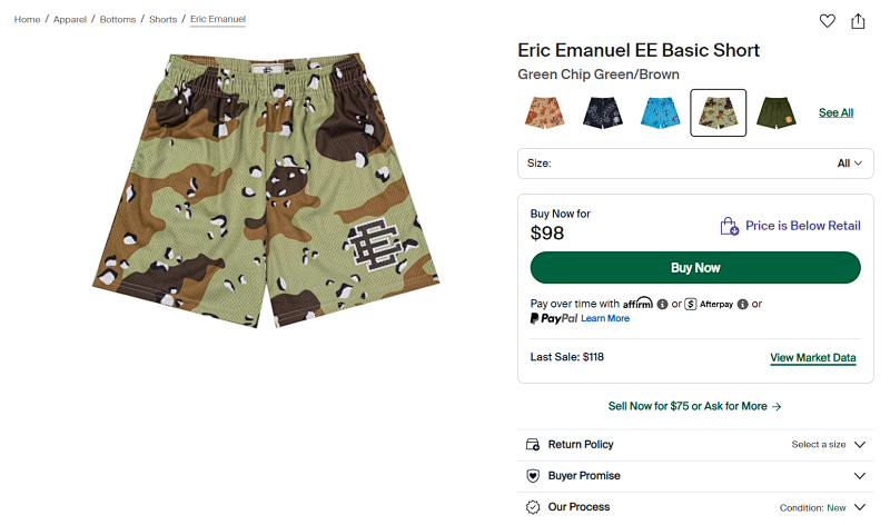 Eric Emanuel Ee Basic Short 2