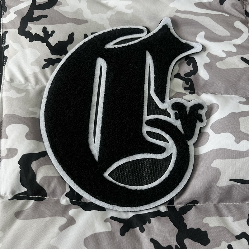 Corvidae Snow Camo Puffer Jacket 11