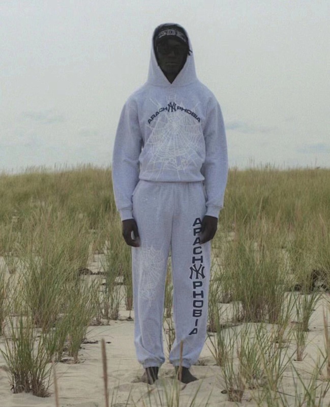 Arach Ny Phobia Hoodie Ash Grey1:1