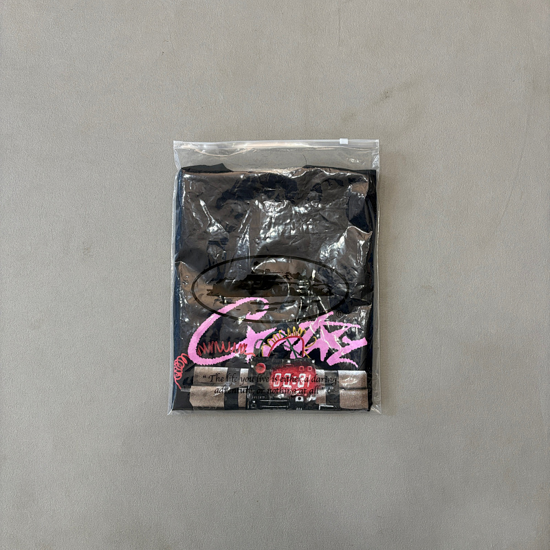 Corteiz No Time 4 Luv Tee Black 10