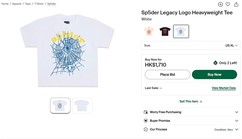 Sp5der Tee 3